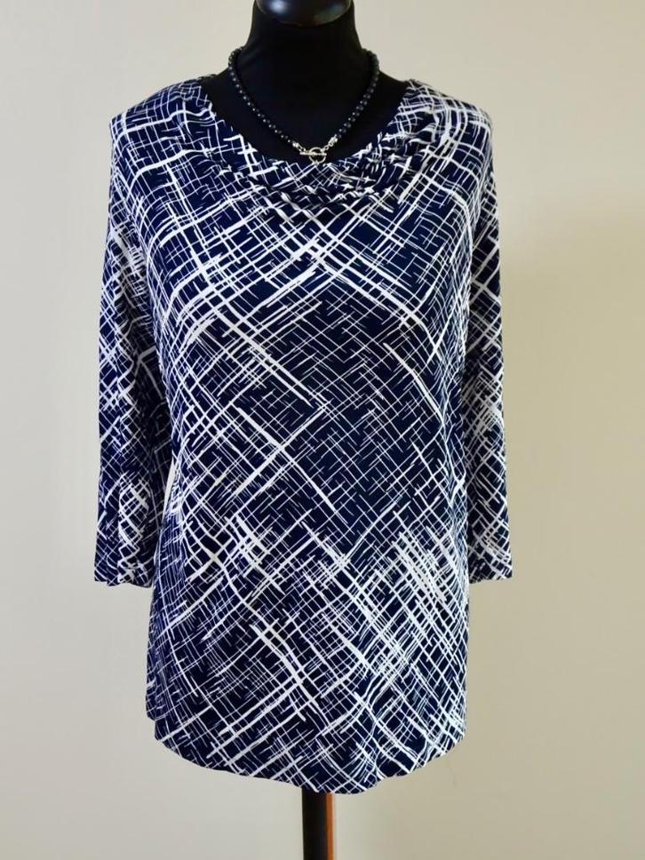 Mooie Basler top maat 46, Kleding | Dames, Tops, Zo goed als nieuw, Maat 46/48 (XL) of groter, Blauw, Lange mouw, Ophalen of Verzenden