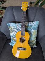 Gele ukulele, zo goed als nieuw, Ophalen, Zo goed als nieuw, Ukelele