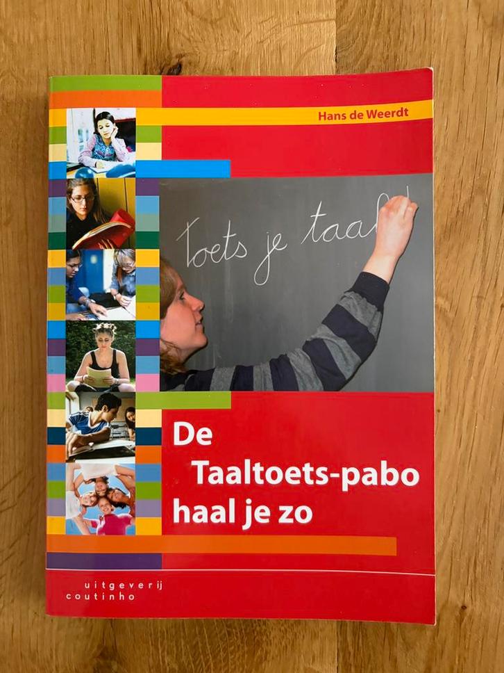 PABO De Taaltoets-pabo haal je zo - Hans de Weerdt, Boeken, Studieboeken en Cursussen, Zo goed als nieuw, HBO, Alpha, Ophalen of Verzenden