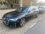Audi A6 40 TDI S-Line Zwart, Auto's, Audi, 4 cilinders, 2000 kg, Zwart, Stationwagon