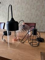 Set van 3 hanglampen, Huis en Inrichting, Lampen | Wandlampen, Ophalen, Zo goed als nieuw