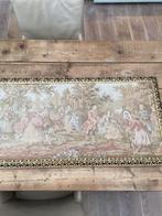 Gobelin Victoriaans wandtapijt ingelijst, Antiek en Kunst, Ophalen