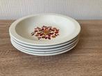 5 Borden met Bloemen Decor, Ophalen of Verzenden, Gebruikt, Bord(en)