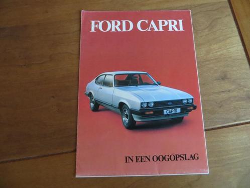 Instructieboek Ford Capri, Capri V6 1977, Auto diversen, Handleidingen en Instructieboekjes, Ophalen of Verzenden