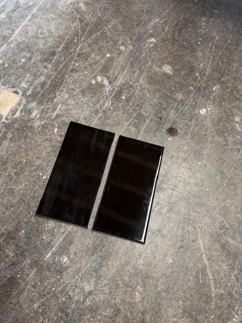 Zwarte wandtegels 10x20 - Overbodig!, Doe-het-zelf en Verbouw, Tegels, Nieuw, Wandtegels, Keramiek, Minder dan 20 cm, Minder dan 20 cm