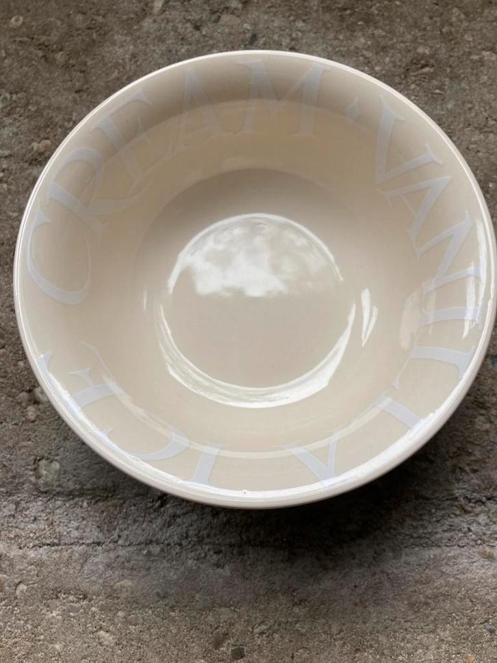 Emma Bridgewater Cereal Bowl White Toast, Huis en Inrichting, Keuken | Servies, Nieuw, Schaal of Schalen, Overige stijlen, Aardewerk