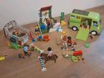Playmobil trailer bus paarden parcours, Kinderen en Baby's, Speelgoed | Playmobil, Ophalen of Verzenden, Zo goed als nieuw
