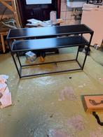 Dressoir zwart, Huis en Inrichting, Tafels | Sidetables, Ophalen, Zo goed als nieuw, 25 tot 50 cm, Rechthoekig