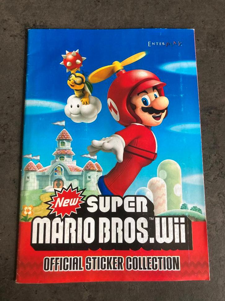 Enterplay - Super Mario Bros. Wii - stickers, Verzamelen, Stickers, Nieuw, Ophalen of Verzenden