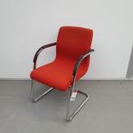 Ahrend 150 vergaderstoelen - oranje stof, Huis en Inrichting, Stoelen, Gebruikt