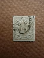 Luxemburg 1867 Michel nr. 19 gestempeld, Ophalen of Verzenden, Luxemburg, Gestempeld
