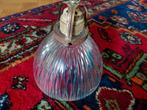 Vintage Art Deco Holophane Hanglamp met prisma kap, Ophalen of Verzenden