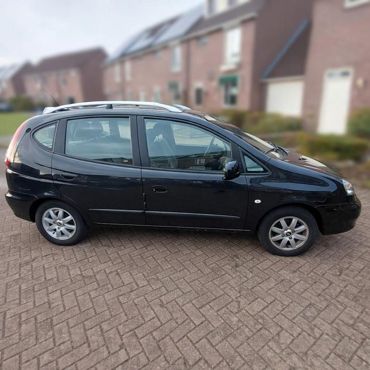 Uitzonderlijk goede Chevrolet Tacuma 1.6 2009 Zwart, Auto's, Chevrolet, Particulier, Tacuma, Benzine, E, MPV, Handgeschakeld, Origineel Nederlands