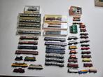 Grote set met Minitrix treinen, rails, stations, autootjes, Hobby en Vrije tijd, Modeltreinen | N-Spoor, Treinset, Gelijkstroom