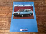 Nissan prairie folder, Ophalen of Verzenden, Zo goed als nieuw, Nissan