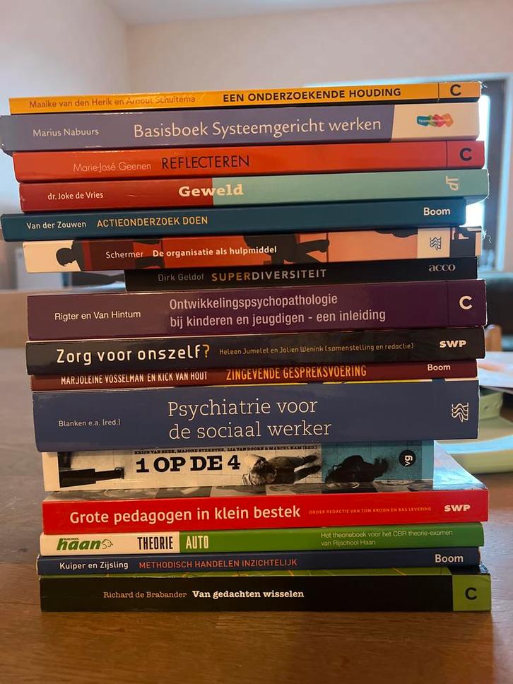 Boeken Social Work Opleiding, Boeken, Studieboeken en Cursussen, Gelezen, HBO, Gamma, Ophalen