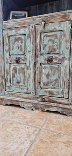 Unieke India Ibiza kast, Huis en Inrichting, Met deur(en), 150 tot 200 cm, 25 tot 50 cm, 50 tot 100 cm
