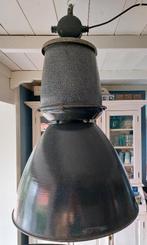 Hanglamp/fabriekslamp, emaille, industrieel, Ophalen, Gebruikt, Metaal, 75 cm of meer