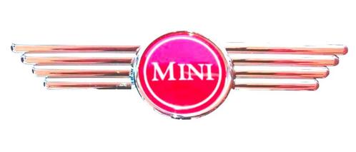 Wing badge rood Classic Mini., Auto diversen, Auto-accessoires, Nieuw, Ophalen