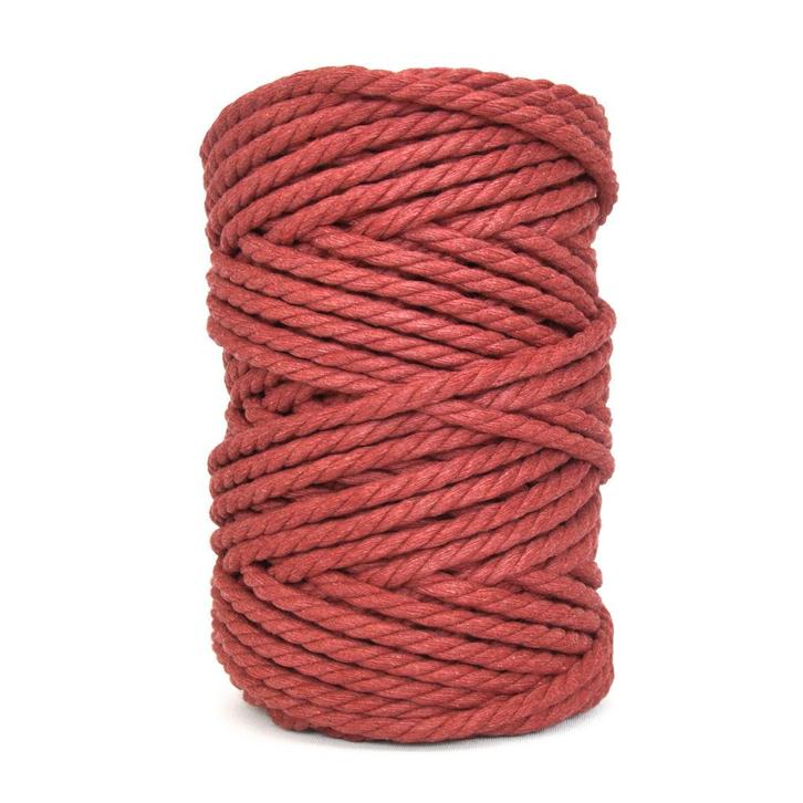 6 mm twisted macrame touw Blossom gerecycled katoen 700 gram, Hobby en Vrije tijd, Overige Hobby en Vrije tijd, Nieuw, Ophalen of Verzenden