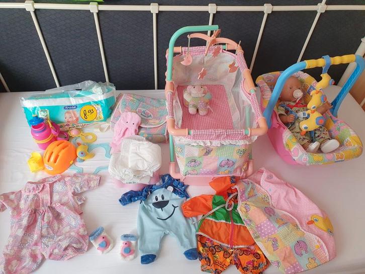 baby born en assessoren, Kinderen en Baby's, Speelgoed | Poppen, Gebruikt, Babypop, Ophalen of Verzenden