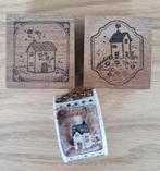 Blackmilk project stempel en washitape set, Hobby en Vrije tijd, Ophalen of Verzenden, Zo goed als nieuw, Houten stempel