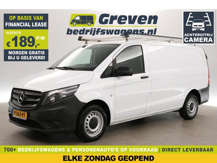 Mercedes-Benz Vito 111 CDI Lang | Airco | Cruise | Camera |, Auto's, Bestelauto's, Bedrijf, Te koop, ABS, Achteruitrijcamera, Airbags
