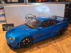 Nismo R34 GT-R Z-Tune Bayside Blue 1:12 Ottomobile, Auto, OttoMobile, Nieuw, Ophalen of Verzenden