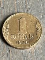 1 Dinar 1938 Joegoslavie, Postzegels en Munten, Munten | Europa | Niet-Euromunten, Losse munt, Overige landen, Verzenden