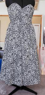 Chique Petticoat jurk, maat 38, Maat 38/40 (M), Onder de knie, Wit, Zo goed als nieuw