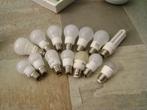 14 lampen met E27 fitting in diverse soorten en wattages, Minder dan 30 watt, Overige typen, Nieuw, Modern