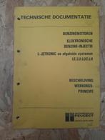 Werkplaatshandboek Peugeot L-Jetronic injectie systeem, Ophalen of Verzenden