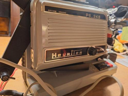 Heurtier P6-24B Filmprojector - draait, Audio, Tv en Foto, Diaprojectors, Gebruikt, Ophalen of Verzenden