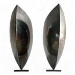 Twee Italiaanse verzilverde vazen, Antiek en Kunst, Ophalen of Verzenden