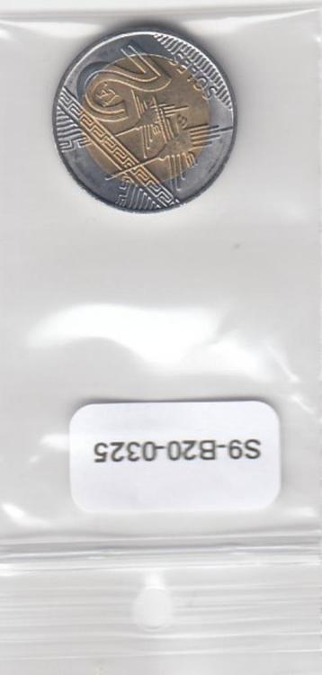 S9-B20-0325-M01 Peru 2 Soles UNC 2016 KM401     beschikbaar voor biedingen