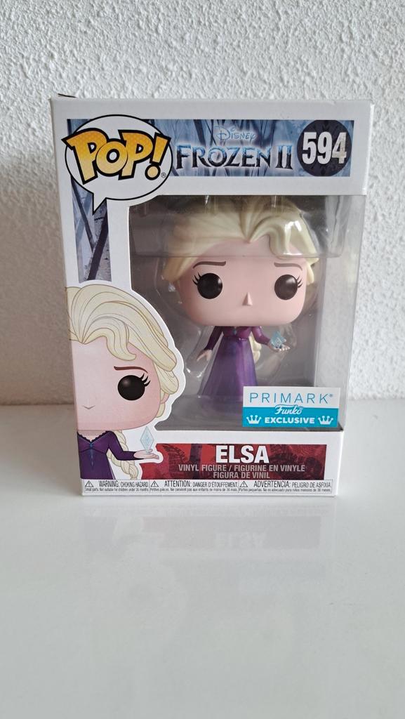 Disney Funko Pop! Vinyl Elsa (Frozen 2) exclusief, Verzamelen, Poppetjes en Figuurtjes, Gebruikt, Ophalen of Verzenden