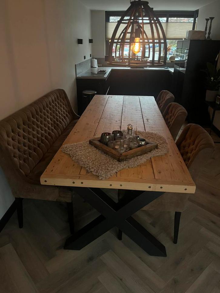 Eethoek, Huis en Inrichting, Complete eetkamers, Zo goed als nieuw, Ophalen of Verzenden