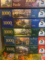 Thomas Kinkade Puzzels - Diverse, Ophalen of Verzenden, 500 t/m 1500 stukjes, Gebruikt, Legpuzzel