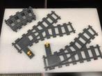Lego City 7895 set treinwissels links + rechts + 4 bochten., Ophalen of Verzenden, Zo goed als nieuw, Lego