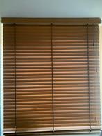 INHUIS lichtbruine bamboe lamellen luxaflex 126x167cm, Ophalen, 100 tot 150 cm, Bruin, Zo goed als nieuw