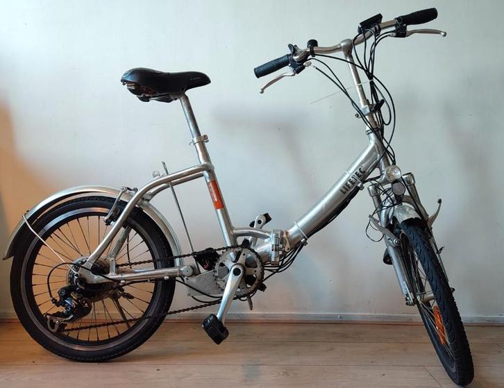 Lifetec elektrische vouwfiets, Fietsen en Brommers, Fietsen | Vouwfietsen, Gebruikt, Overige merken, 20 inch of meer, Totaal opvouwbaar