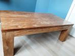 Teak houten salontafel, Ophalen, Gebruikt, 100 tot 150 cm, Teakhout