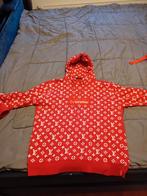 Rode Supreme Louis Vuitton hoodie maat M, Caravans en Kamperen, Ophalen of Verzenden, Zo goed als nieuw, Heren