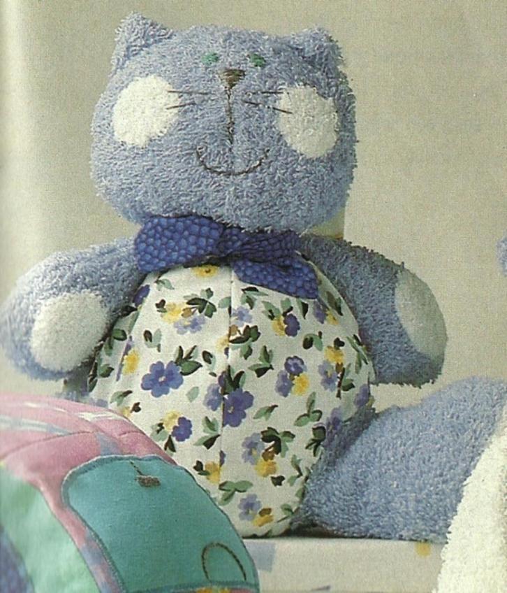 Knuffelpoes naaipatroon, Hobby en Vrije tijd, Kledingpatronen, Zo goed als nieuw, Overige typen, Kind, Overige merken, Verzenden