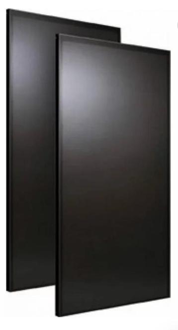 Zwarte zonnepanelen Stion STO-155 in stevig frame beschikbaar voor biedingen