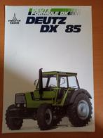 Folder Deutz Formule DX 85 Nederlands, Boeken, Ophalen of Verzenden, Gelezen, Tractor en Landbouw