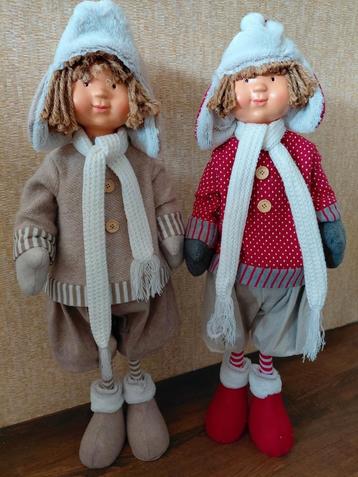 Mooie winter/kerst poppen beschikbaar voor biedingen