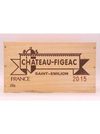 Château Figeac 2015,  1er Grand Cru Classé B, Frankrijk, Nieuw, Ophalen of Verzenden, Rode wijn