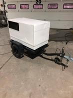 Berko 7,4kw mobiele bouwcompressor, Doe-het-zelf en Verbouw, Ophalen, 800 liter/min of meer, Zo goed als nieuw, Mobiel