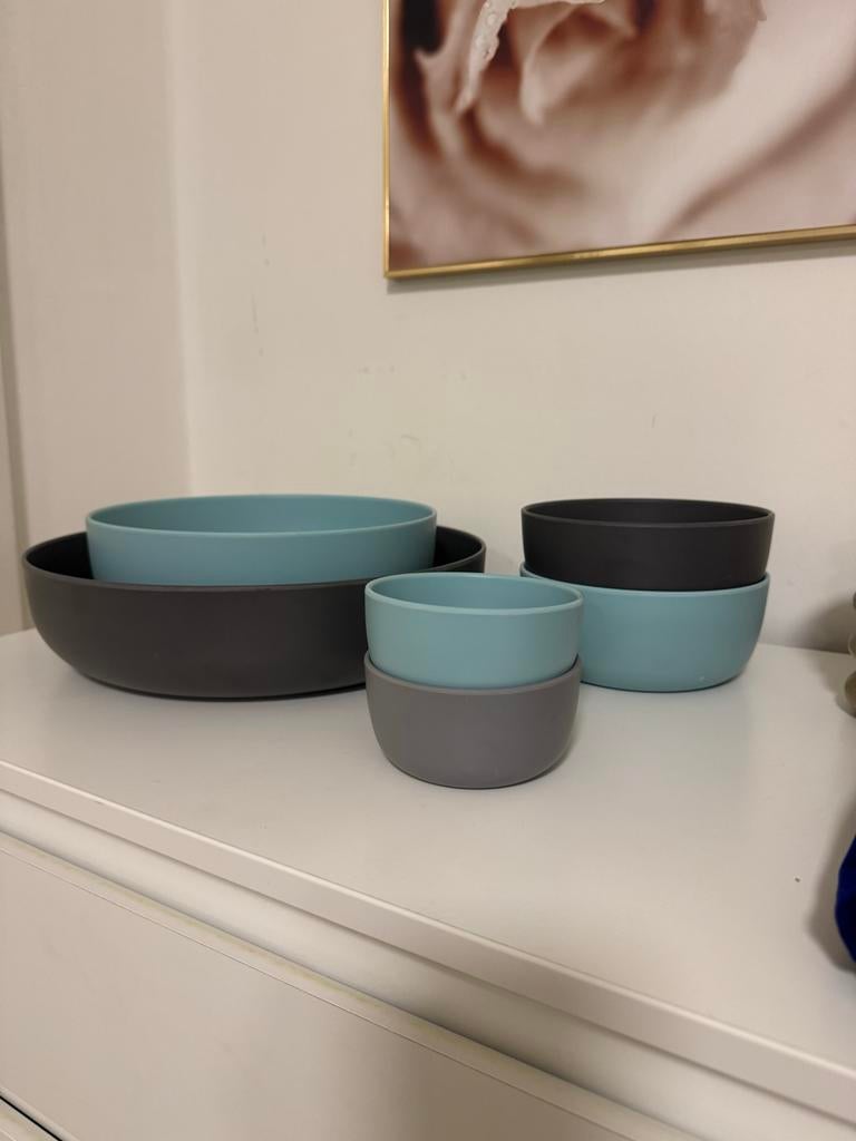 Royal VKB Schalen Set van 6, Ophalen of Verzenden, Zo goed als nieuw